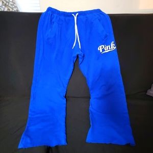VS PINK blue sweatpants